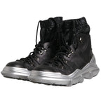 Dolce & Gabbana Black Nylon Boot