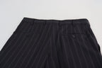 Dolce & Gabbana Gray Wool Blend Formal Trousers Pants