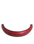 Dolce & Gabbana Red Small Ayers Leather Bag Handle Women Shoulder Strap