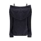 MM6 Cotton Sweatshirt with dropped shoulders