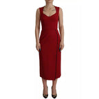 Dolce & Gabbana Red Viscose Dress