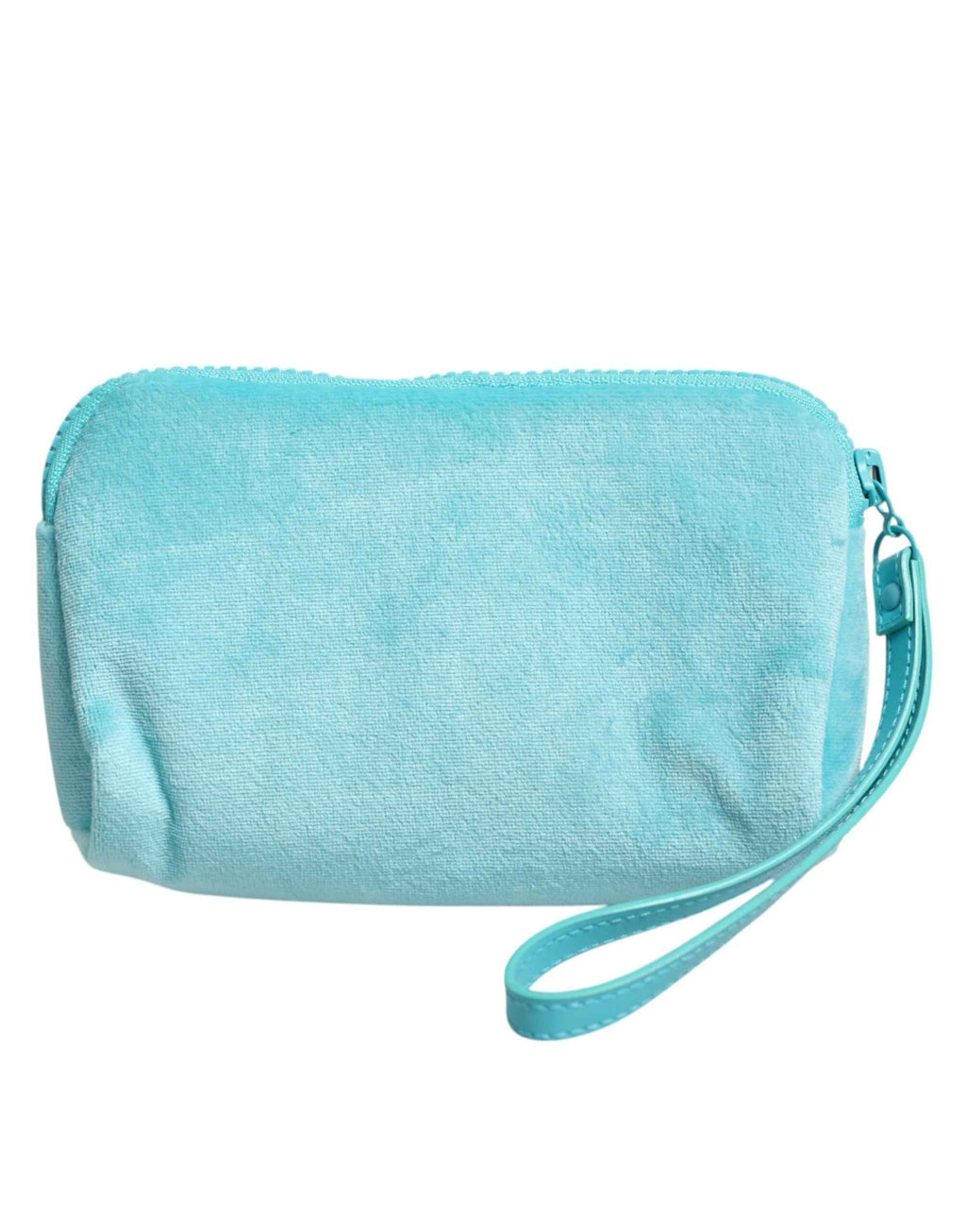 Dolce & Gabbana Light Blue Solid Logo Clutch Sunglasses Holder Pouch Bag