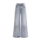 Mother Denim Gray Cotton Jeans Denim