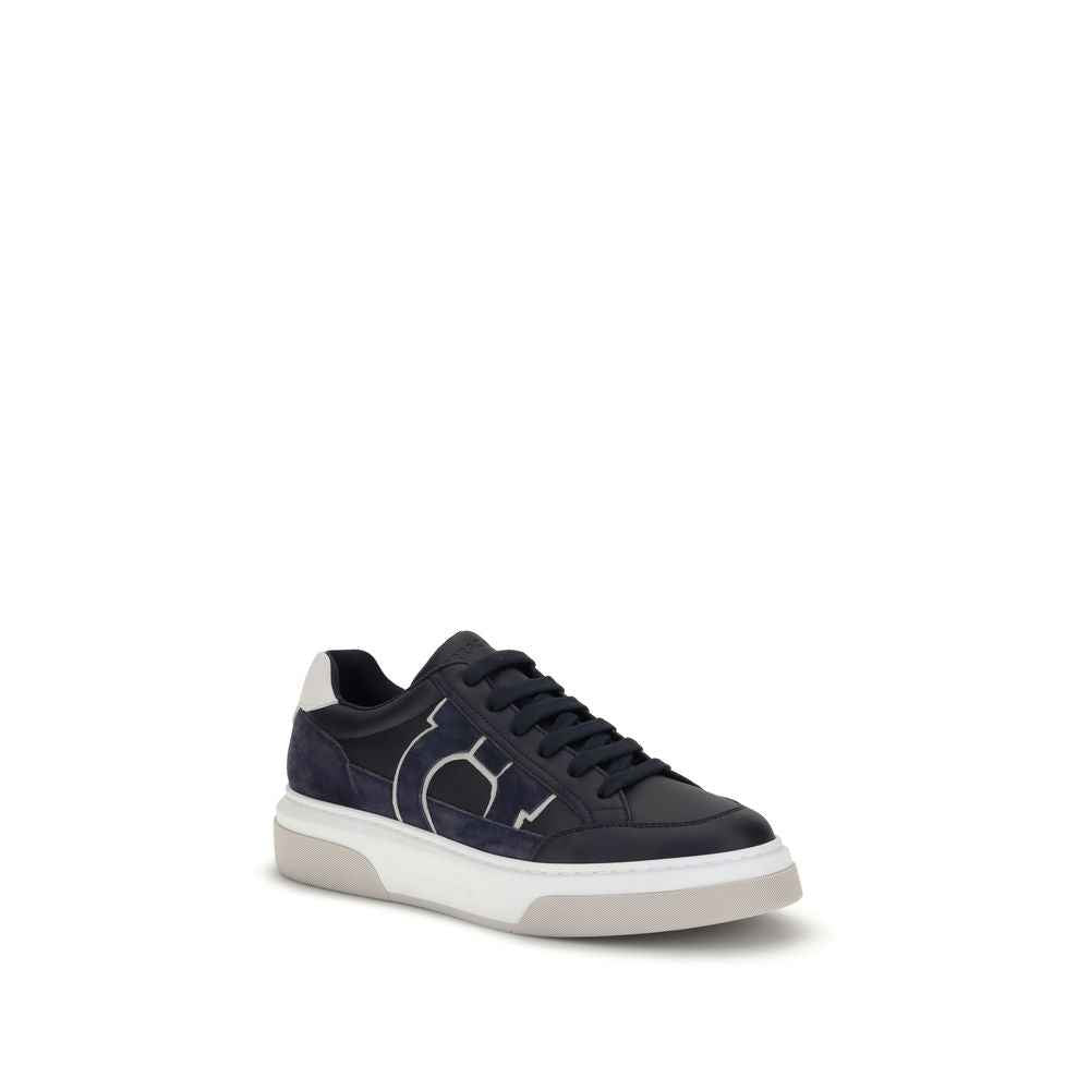 Ferragamo Gancini leather Sneakers