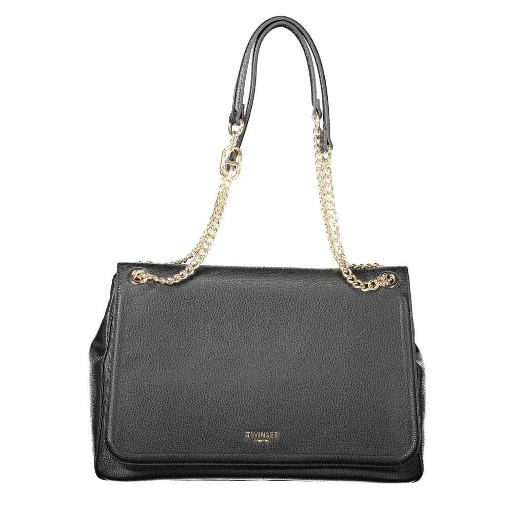 Twinset Nero Polyurethane Women Shoulder Bag