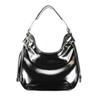 Twinset Black Polyurethane Women Hobo Bag