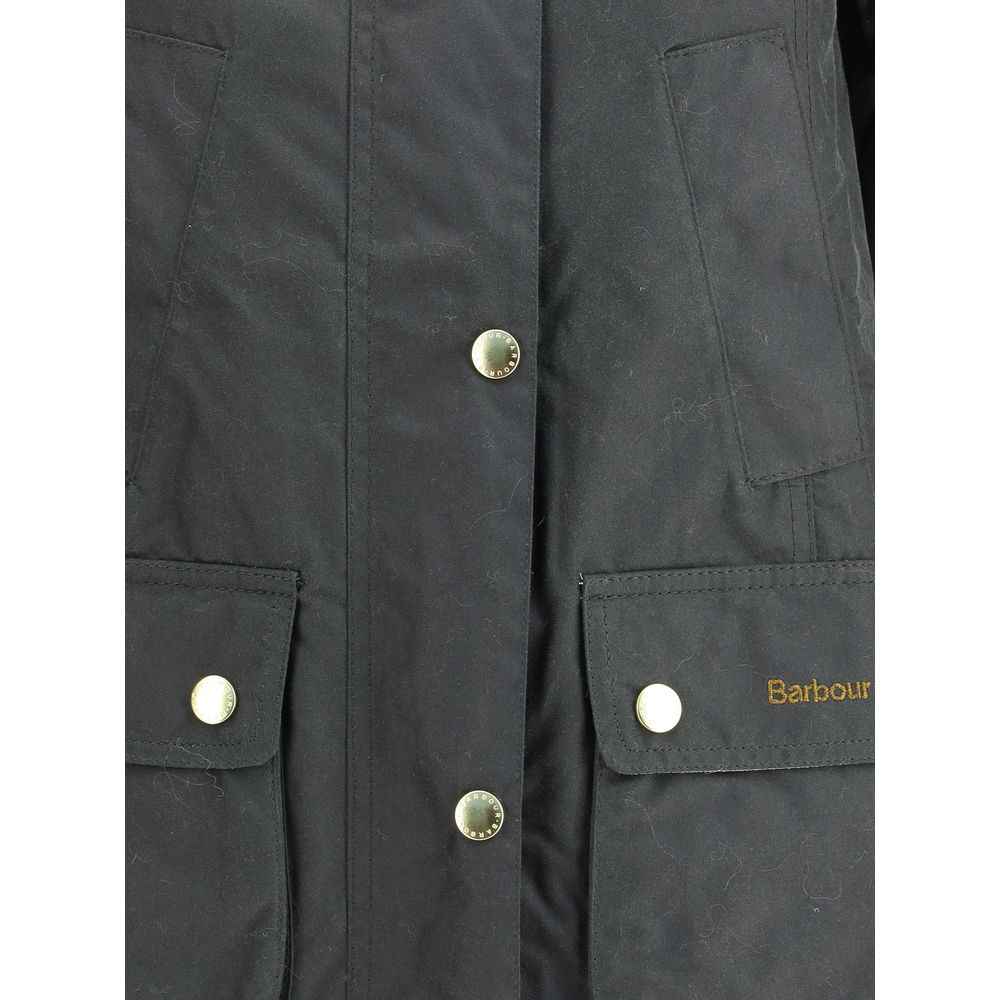 Barbour Green Cotton Coat