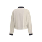 Brunello Cucinelli Gray Cotton Cardigan