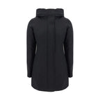 Woolrich Black Nylon Parka