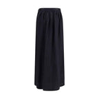 Kristina Ti Wool and silk long Skirt