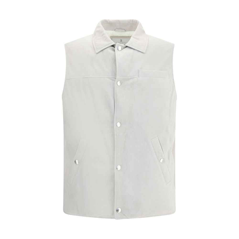 Brunello Cucinelli Padded leather Vest