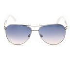 Guess Gray Metal Sunglasses