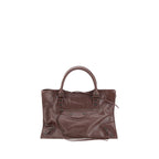 Balenciaga Brown Calf Leather Bos Taurus Shoulder Bag