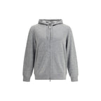 Brunello Cucinelli Gray Cashmere Sweatshirt