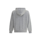 Brunello Cucinelli Gray Cashmere Sweatshirt