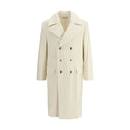 Brunello Cucinelli Cream Cashmere Coat
