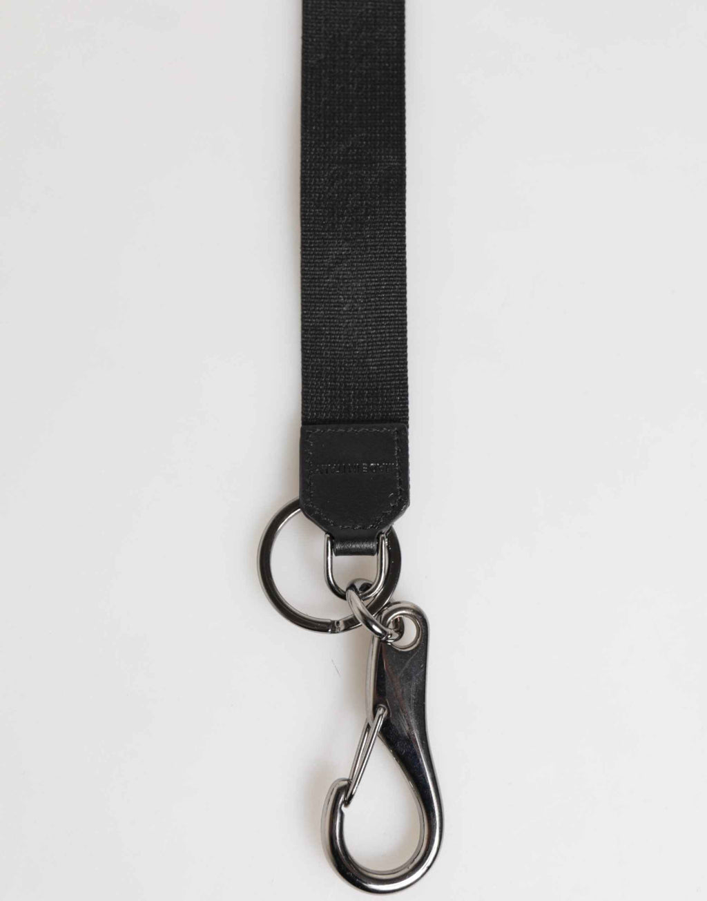 Dolce & Gabbana Black Burgundy Polyester DG Logo Men Keychain Keyring