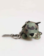 Dolce & Gabbana Multicolor Camouflage Animal Silhouette Keychain Keyring