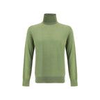 Saint Laurent Green Wool Turtleneck