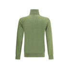 Saint Laurent Green Wool Turtleneck
