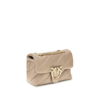 PINKO Multicolor Calf Leather Bos Taurus Shoulder Bag