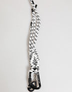 Dolce & Gabbana Multicolor Polyester Tape String DG Logo Keychain Keyring