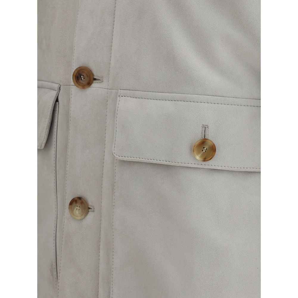 Brunello Cucinelli Suede Jacket