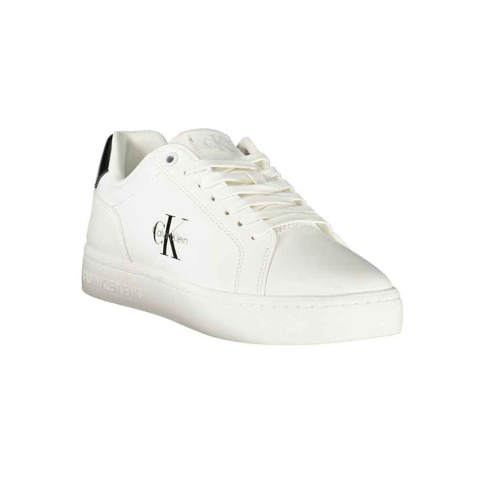 Calvin Klein White Leather Women Sneaker