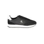 Calvin Klein Black Leather Men Sneaker