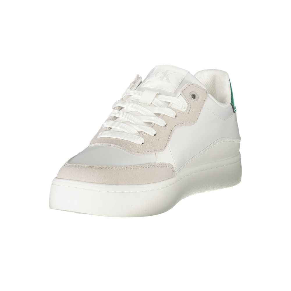 Calvin Klein White Leather Men Sneaker