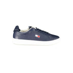 Tommy Hilfiger Blue Leather Men Sneaker