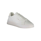 Tommy Hilfiger White Leather Men Sneaker