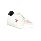 Tommy Hilfiger White Leather Men Sneaker