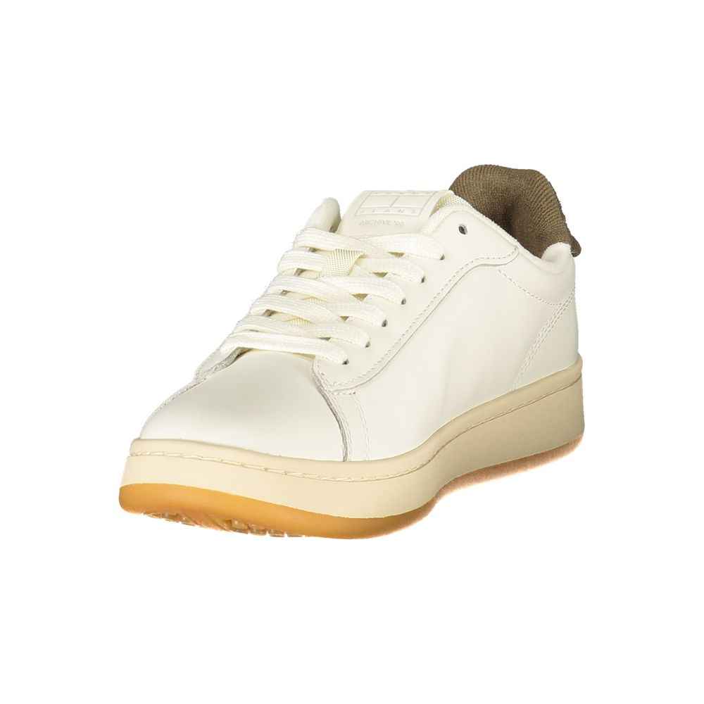 Tommy Hilfiger White Leather Women Sneaker