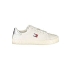Tommy Hilfiger White Leather Women Sneaker