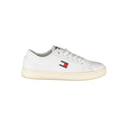 Tommy Hilfiger White Leather Women Sneaker