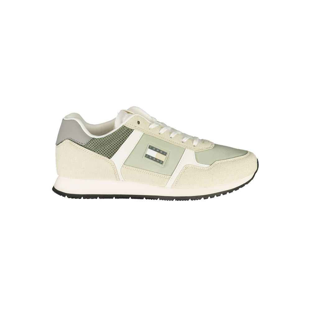 Tommy Hilfiger Green Polyester Men Sneaker