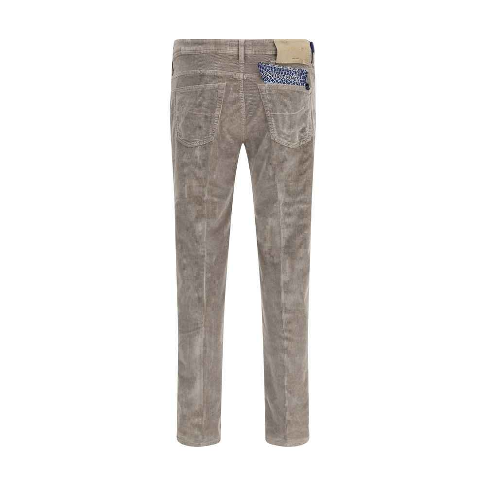 Jacob Cohen Gray Cotton Casual Pants