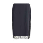 Tom Ford Satin Skirt with lace details