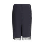 Tom Ford Satin Skirt with lace details