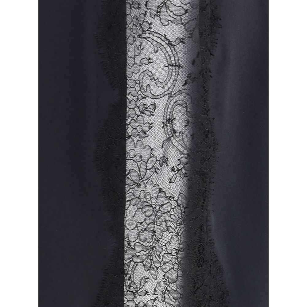 Tom Ford Satin Skirt with lace details