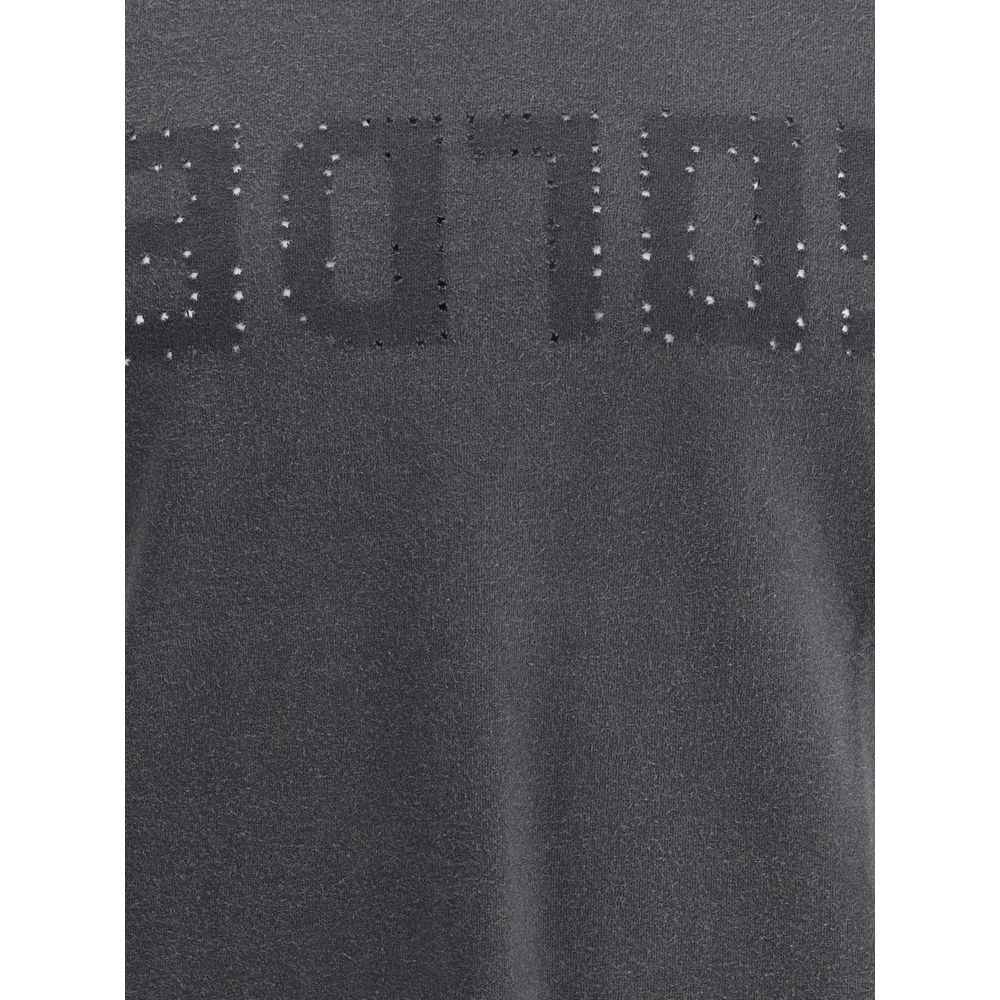 Golden Goose Gray Cotton T-Shirt