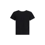 PINKO Black Cotton T-Shirt