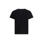 PINKO Black Cotton T-Shirt