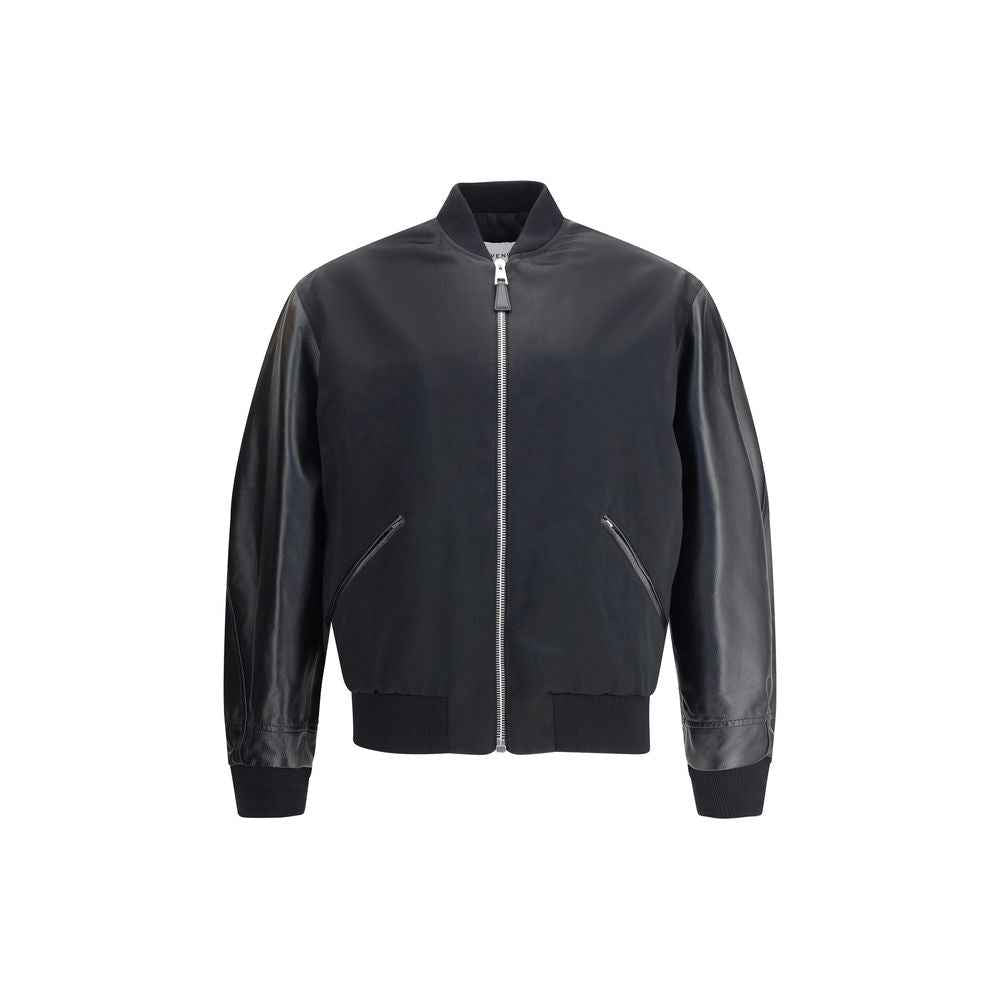 Givenchy Black Cotton Bomber