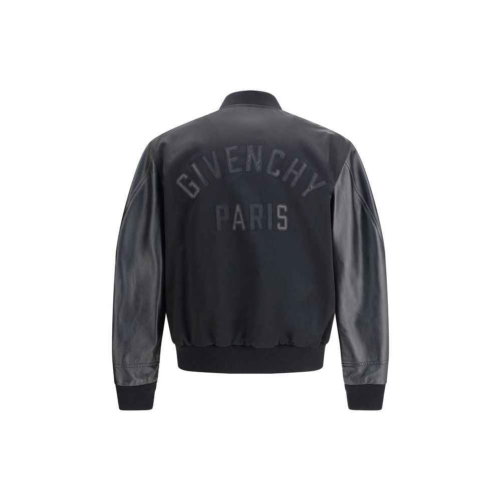Givenchy Black Cotton Bomber