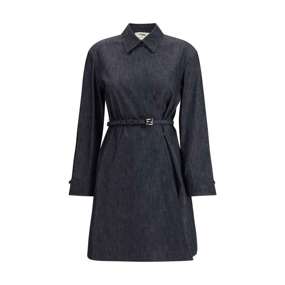 Fendi Chambray Dress