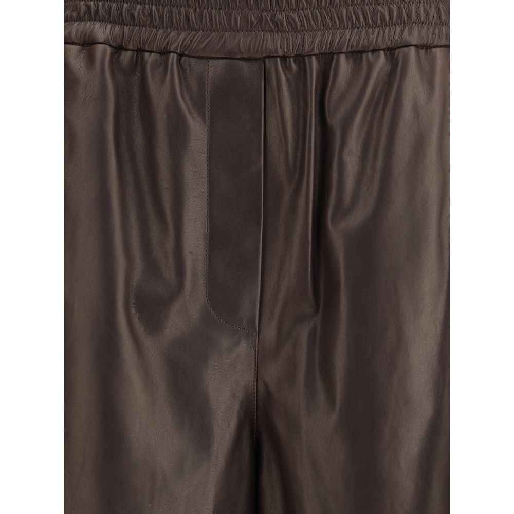 Giorgio Armani Lambskin nappa leather Pants