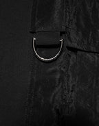 Dolce & Gabbana Black Cotton Embroidered DG Logo Pocket T-shirt