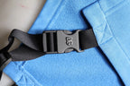 Dolce & Gabbana Blue Cotton Hooded Men Sportswear One Size Vest